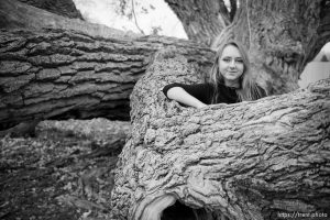 Jessica Barlow at Cottonwood Park in Colorado City, Ariz., Saturday December 16, 2017.