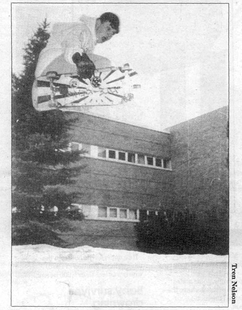 Todd Carter, Ricks College Scroll front page