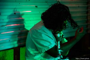 Blue Rain Boots at Kilby Court in Salt Lake City
<p>, Monday June 24, 2019."></a><a href=