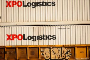 train graffiti on Tuesday, Feb. 4, 2020.