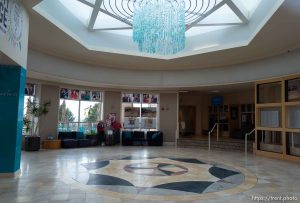 (Trent Nelson  |  The Salt Lake Tribune) The Jewish Community Center in Salt Lake City, closed and empty on Tuesday, April 7, 2020.