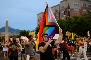(Trent Nelson  |  The Salt Lake Tribune) protest march in Salt Lake City on Friday, June 12, 2020.