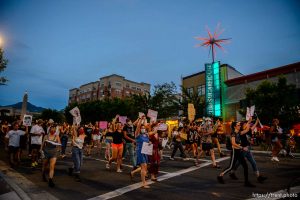 (Trent Nelson  |  The Salt Lake Tribune) protest march in Salt Lake City on Friday, June 12, 2020.