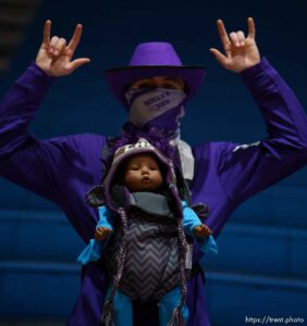 (Trent Nelson  |  The Salt Lake Tribune) Lehi vs Sproingville, high school basketball semifinals, in Taylorsville on Friday, March 5, 2021.