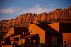 (Trent Nelson  |  The Salt Lake Tribune) Rim Vistas, a subdivision in Moab on Thursday, July 15, 2021.