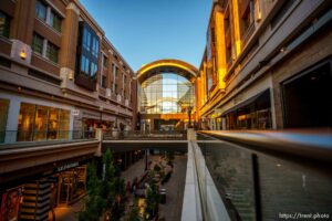 (Trent Nelson  |  The Salt Lake Tribune) City Creek Center in Salt Lake City on Monday, Aug. 23, 2021.