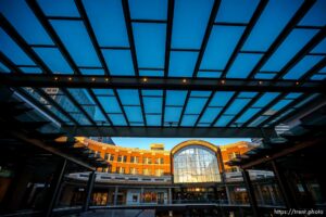 (Trent Nelson  |  The Salt Lake Tribune) City Creek Center in Salt Lake City on Monday, Aug. 23, 2021.