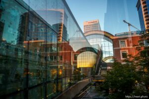 (Trent Nelson  |  The Salt Lake Tribune) City Creek Center in Salt Lake City on Monday, Aug. 23, 2021.