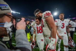 (Trent Nelson  |  The Salt Lake Tribune)  as the Utah Utes face the Ohio State Buckeyes at the Rose Bowl in Pasadena, Calif., on Saturday, Jan. 1, 2022.