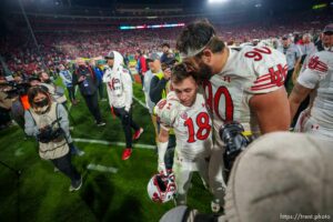 (Trent Nelson  |  The Salt Lake Tribune)  as the Utah Utes face the Ohio State Buckeyes at the Rose Bowl in Pasadena, Calif., on Saturday, Jan. 1, 2022.