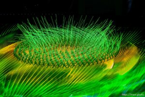 (Trent Nelson  |  The Salt Lake Tribune) 
during the Opening Ceremony of the 2022 Winter Olympics at the National Stadium ,the Bird's Nest, in Beijing on Friday, Feb. 4, 2022.