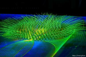 (Trent Nelson  |  The Salt Lake Tribune) during the opening ceremony of the 2022 Winter Olympics at the National Stadium ,the Bird's Nest, in Beijing on Friday, Feb. 4, 2022.