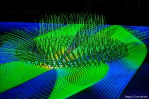 (Trent Nelson  |  The Salt Lake Tribune) 
during the Opening Ceremony of the 2022 Winter Olympics at the National Stadium ,the Bird's Nest, in Beijing on Friday, Feb. 4, 2022.