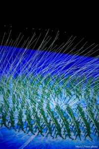 (Trent Nelson  |  The Salt Lake Tribune) during the Opening Ceremony of the 2022 Winter Olympics at the National Stadium ,the Bird's Nest, in Beijing on Friday, Feb. 4, 2022.