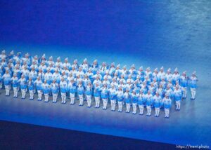(Trent Nelson  |  The Salt Lake Tribune) during the Opening Ceremony of the 2022 Winter Olympics at the National Stadium ,the Bird's Nest, in Beijing on Friday, Feb. 4, 2022.