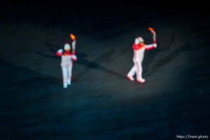 (Trent Nelson  |  The Salt Lake Tribune) during the opening ceremony of the 2022 Winter Olympics at the National Stadium ,the Bird's Nest, in Beijing on Friday, Feb. 4, 2022.