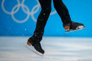 (Trent Nelson  |  The Salt Lake Tribune)  competes in the free skating program, figure skating at the Capital Indoor Stadium, 2022 Beijing Winter Olympics on Thursday, Feb. 10, 2022.