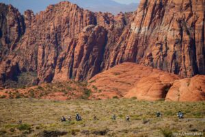 (Trent Nelson  |  The Salt Lake Tribune) during the Ironman World Championship triathlon in St. George on Saturday, May 7, 2022.
