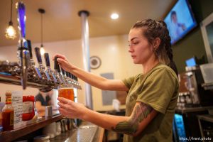 (Trent Nelson  |  The Salt Lake Tribune) Edge of the World Brewery in Colorado City, Ariz., on Friday, Aug. 12, 2022.