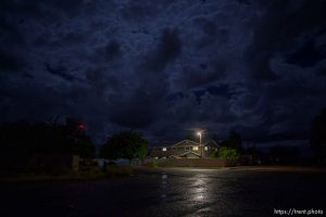 dark early morning, Colorado City, Ariz., on Tuesday, Sept. 13, 2022.