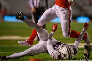 (Trent Nelson  |  The Salt Lake Tribune)  as the University of Utah hosts Arizona, NCAA football in Salt Lake City on Saturday, Nov. 5, 2022.