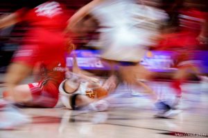 (Trent Nelson  |  The Salt Lake Tribune)  as the University of Utah hosts Idaho, NCAA basketball in Salt Lake City on Monday, Nov. 7, 2022.