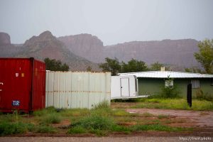 (Trent Nelson  |  The Salt Lake Tribune) FBI agents raid Samuel Bateman's home in Colorado City, Ariz., on Tuesday, Sept. 13, 2022.