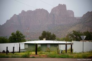 (Trent Nelson  |  The Salt Lake Tribune) FBI agents raid Samuel Bateman's home in Colorado City, Ariz., on Tuesday, Sept. 13, 2022.