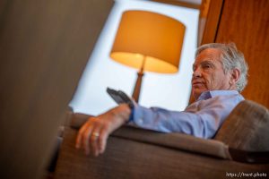 (Trent Nelson  |  The Salt Lake Tribune) John Miller talking about the investigation into crimes against his late wife Valarie Clark Miller, in Salt Lake City on Thursday, Dec. 1, 2022.