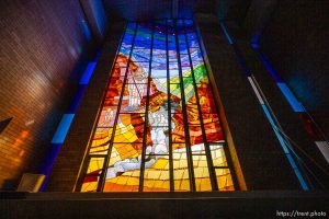 (Trent Nelson  |  The Salt Lake Tribune) The sanctuary at First Congregational Church in Salt Lake City on Friday, Dec. 2, 2022.
