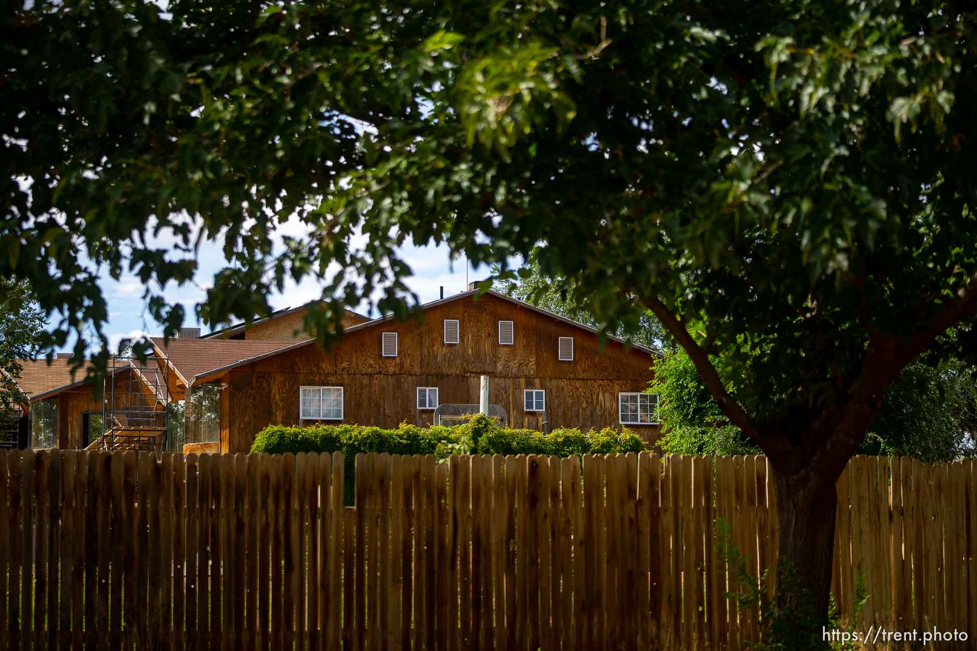 (Trent Nelson  |  The Salt Lake Tribune) The Colorado City, Ariz. home Samuel Bateman grew up in on Tuesday, Sept. 27, 2022.