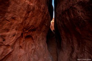 Laura Nelson fiery furnace, arches national park, on Wednesday, Jan. 4, 2023.