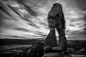 delicate arch, arches national park, on Thursday, Jan. 5, 2023.