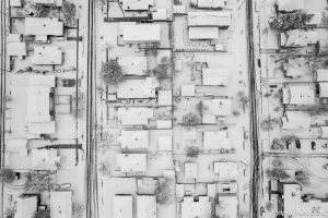 (Trent Nelson  |  The Salt Lake Tribune) Snow blankets Salt Lake City on Tuesday, April 4, 2023.