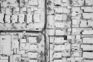 (Trent Nelson  |  The Salt Lake Tribune) Snow blankets Salt Lake City on Tuesday, April 4, 2023.