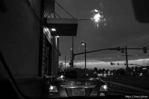 drive through, Spanish Fork on Monday, Feb. 19, 2024.