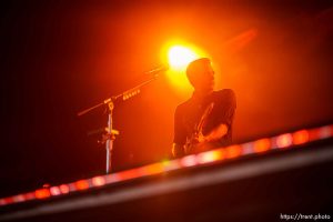 (Trent Nelson  |  The Salt Lake Tribune) Death Cab For Cutie at Kilby Court Block Party in Salt Lake City on Saturday, May 11, 2024.