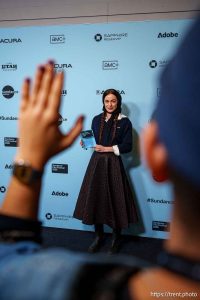 (Trent Nelson  |  The Salt Lake Tribune) Hailey Gates, director of 