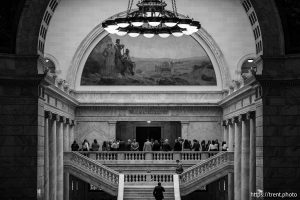 (Trent Nelson  |  The Salt Lake Tribune) The Utah Capitol in Salt Lake City on Tuesday, Feb. 4, 2025.