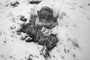 Eureka cemetery, desert drive on Sunday, Feb. 23, 2025.