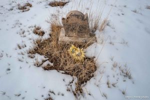 Eureka cemetery, desert drive on Sunday, Feb. 23, 2025.