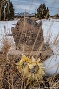 Eureka cemetery, desert drive on Sunday, Feb. 23, 2025.