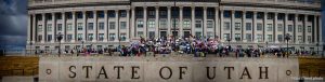 (Trent Nelson  |  The Salt Lake Tribune) A 50501 protest at the Utah Capitol in Salt Lake City on Tuesday, March 4, 2025.