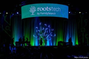 (Trent Nelson  |  The Salt Lake Tribune) The RootsTech Conference in Salt Lake City on Saturday, March 8, 2025.