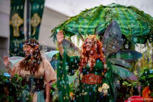 (Trent Nelson  |  The Salt Lake Tribune) The St. Patrick's Day parade in Salt Lake City on Saturday, March 15, 2025.
