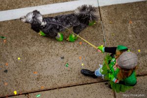 (Trent Nelson  |  The Salt Lake Tribune) The St. Patrick's Day parade in Salt Lake City on Saturday, March 15, 2025.