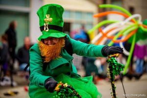 (Trent Nelson  |  The Salt Lake Tribune) The St. Patrick's Day parade in Salt Lake City on Saturday, March 15, 2025.