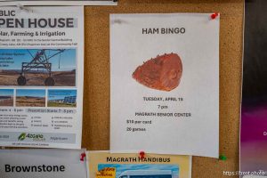 Ham Bingo, Magrath, on Saturday, March 29, 2025.
