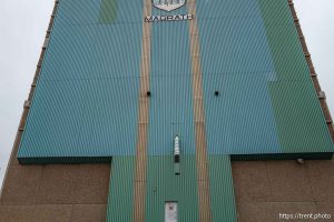 Grain elevator, Magrath, on Saturday, March 29, 2025.