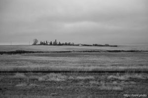 driving to the border, on Monday, March 31, 2025.